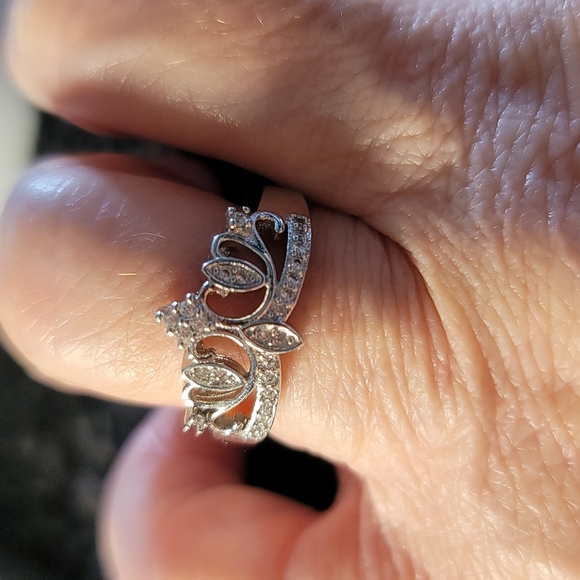 925 Crown Ring - Picture 1 of 5